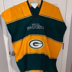 Green Bay Packers Custom Made Poncho Zarape